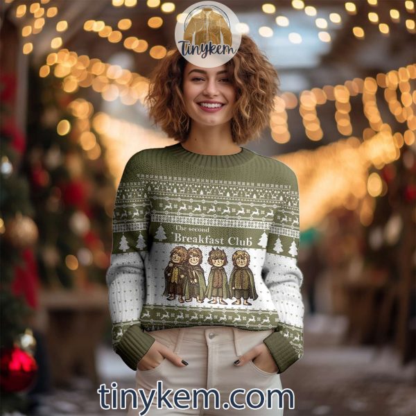 The Second Breakfast Club LOTR Ugly Sweater