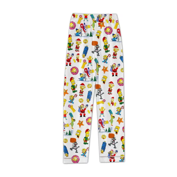 The Simpson’s Family Christmas Pajamas Set
