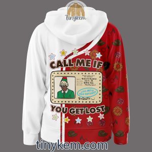 Tyler the Creator Christmas Zip Hoodie Call Me If You Get Lost2B3 8I2Zq