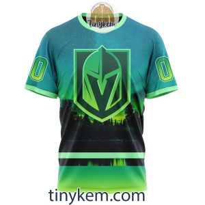 Vegas Golden Knights With Special Northern Light Design 3D Hoodie Tshirt2B6 fW3o8