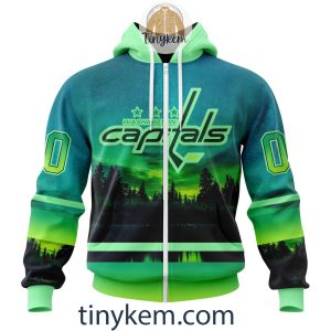 Washington Capitals With Special Northern Light Design 3D Hoodie Tshirt2B2 EcqPH