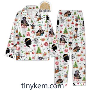 Willie Nelson Christmas Pajamas Set2B2 eTYbT