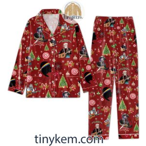 Willie Nelson Christmas Pajamas Set2B3 VQblC