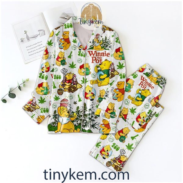 Winnie The Pot 420 Pajamas Set