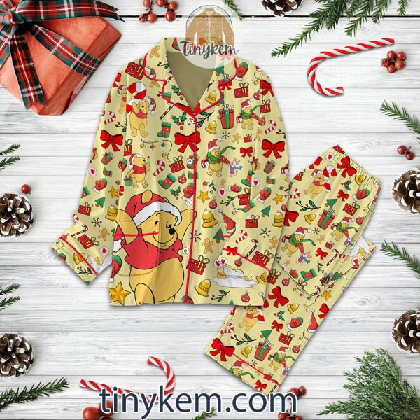 Winnie the Pooh Christmas Pajamas Set
