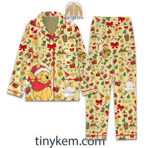 Winnie the Pooh Christmas Pajamas Set2B2 sWwzk