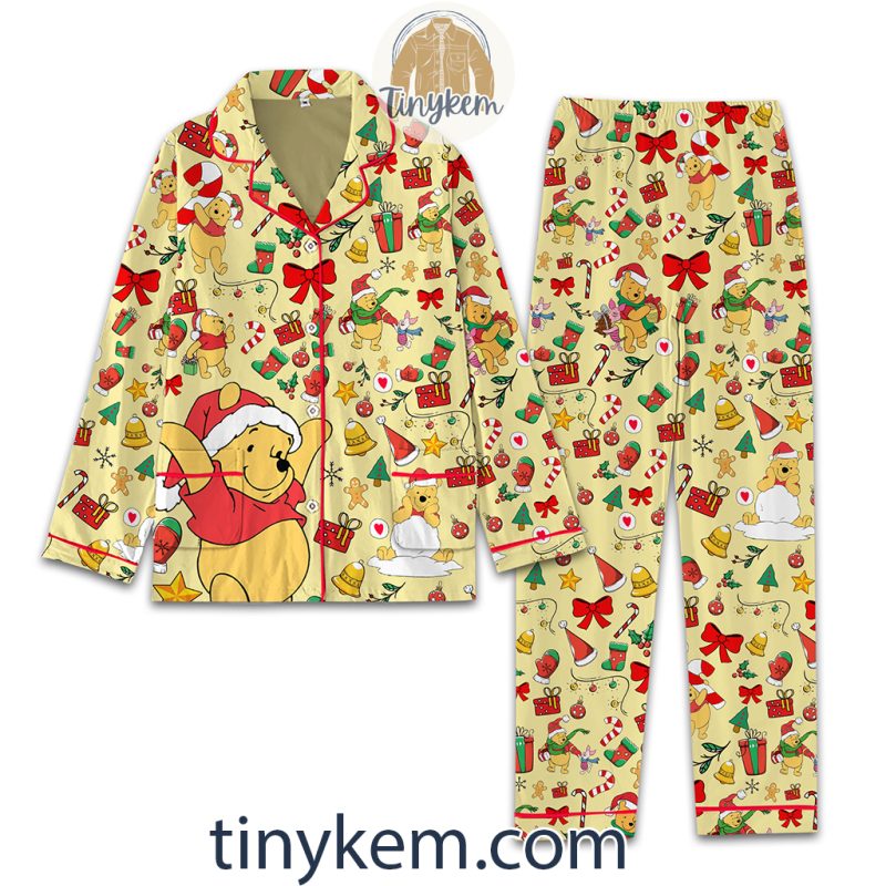 Winnie the Pooh Christmas Pajamas Set - Tinykem