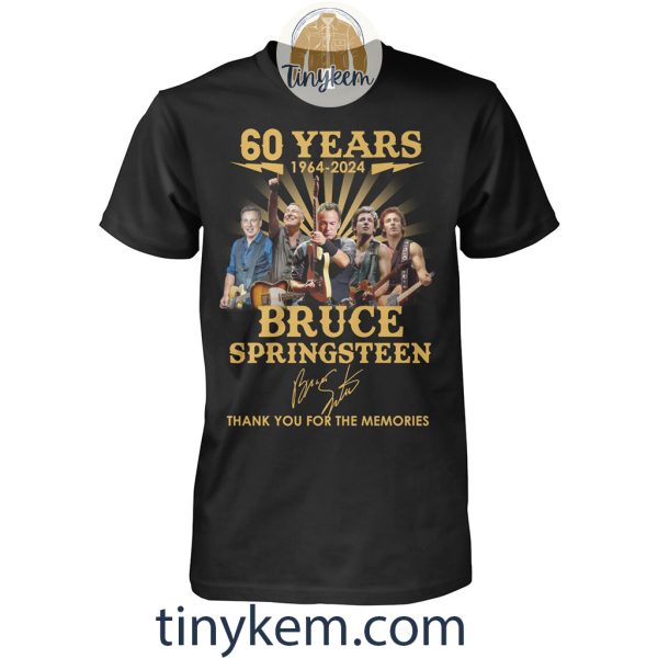 60 Years Of Bruce Springsteen 1964-2024 Shirt
