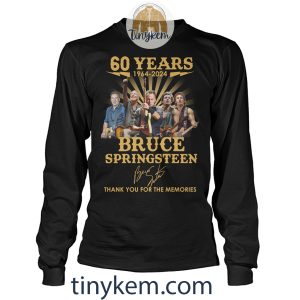 60 Years Of Bruce Springsteen 1964 2024 Shirt2B4 g4arE
