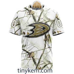 Anaheim Ducks Customized Hoodie Tshirt With White Winter Hunting Camo Design2B6 thAvm