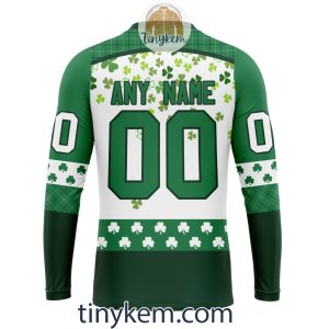 Anaheim Ducks Hoodie Tshirt With Personalized Design For St Patrick Day2B5 KyFIk