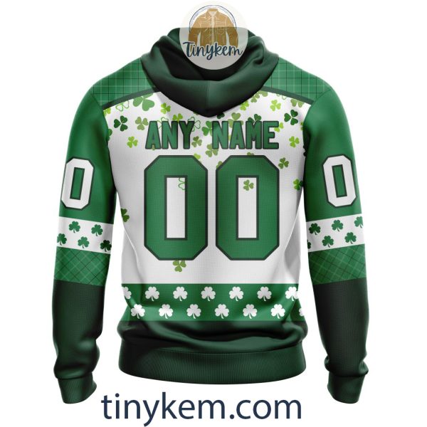 Arizona Coyotes Hoodie, Tshirt With Personalized Design For St. Patrick Day