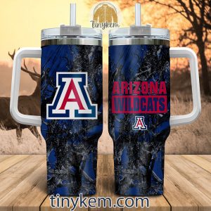 Arizona Wildcats Zipper Hoodie: Bear Down