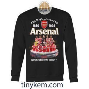 Arsenal 138th Anniversary 1886 2024 Tshirt2B3 KWucO