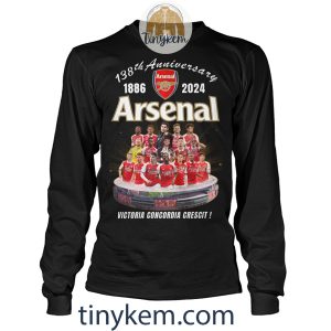 Arsenal 138th Anniversary 1886 2024 Tshirt2B4 BjQNz