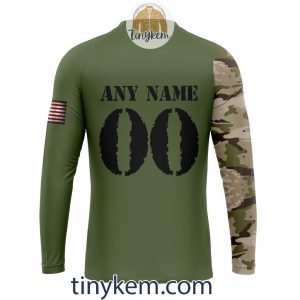Atlanta Braves Skull Camo Customized Hoodie Tshirt Gift For Veteran Day2B5 C5L40