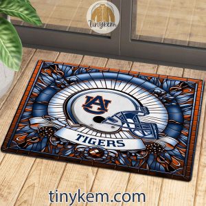 Auburn Tigers Stained Glass Design Doormat2B3 RLzZA