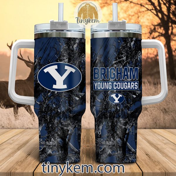 BYU Realtree Hunting 40oz Tumbler