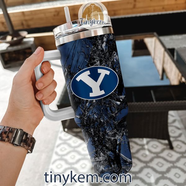 BYU Realtree Hunting 40oz Tumbler