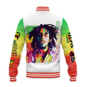 Bob Marley Customized Baseball Jacket2B3 9eC2N