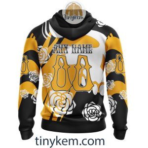Boston Bruins Customized Hoodie Tshirt With Gratefull Dead Skull Design2B3 zI1qq