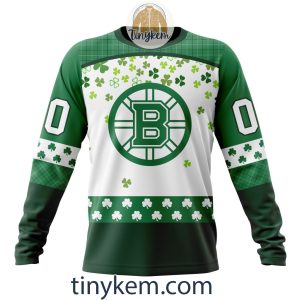 Boston Bruins Hoodie Tshirt With Personalized Design For St Patrick Day2B4 vQORi