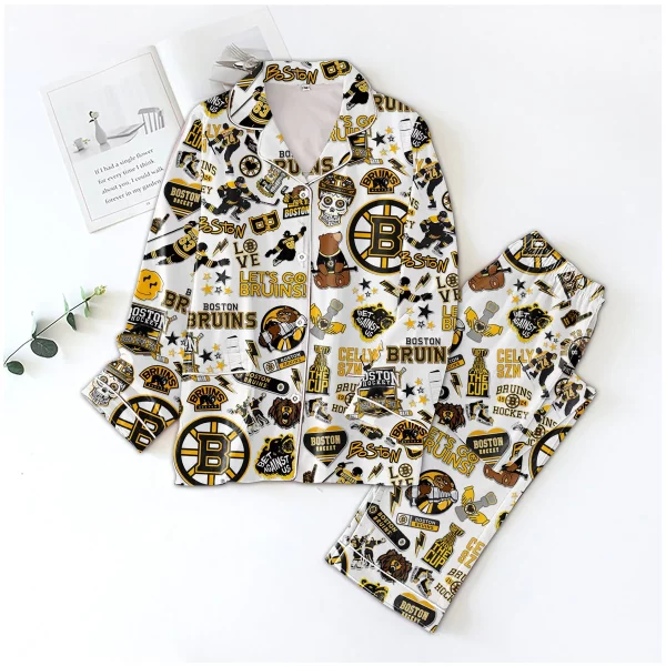 Boston Bruins Icons Bundle Pajamas Set