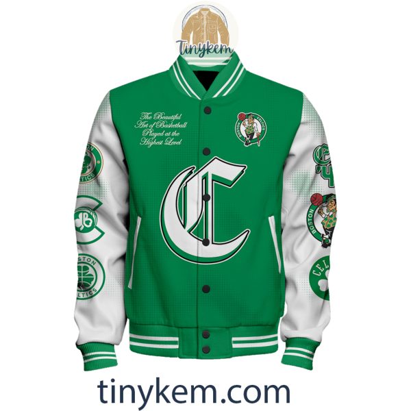 Boston Celtics Baseball Jacket
