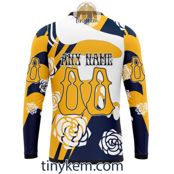 Buffalo Sabres Customized Hoodie, Tshirt With Gratefull Dead Skull Design