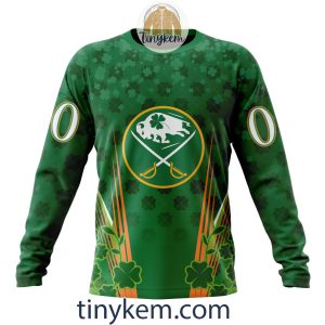 Buffalo Sabres Shamrocks Customized Hoodie Tshirt Gift for St Patricks Day2B4 Eg2Zt