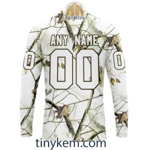 Calgary Flames Customized Hoodie Tshirt With White Winter Hunting Camo Design2B5 qYsLH