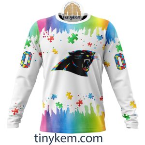 Carolina Panthers Autism Tshirt Hoodie With Customized Design For Awareness Month2B4 N1eLy