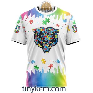 Chicago Bears Autism Tshirt Hoodie With Customized Design For Awareness Month2B6 gtBis