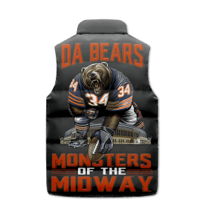 Chicago Bears Puffer Sleeveless Jacket Monters Of The Midway2B6 RpixV