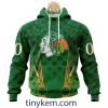 Colorado Avalanche Shamrocks Customized Hoodie, Tshirt: Gift for St Patrick’s Day