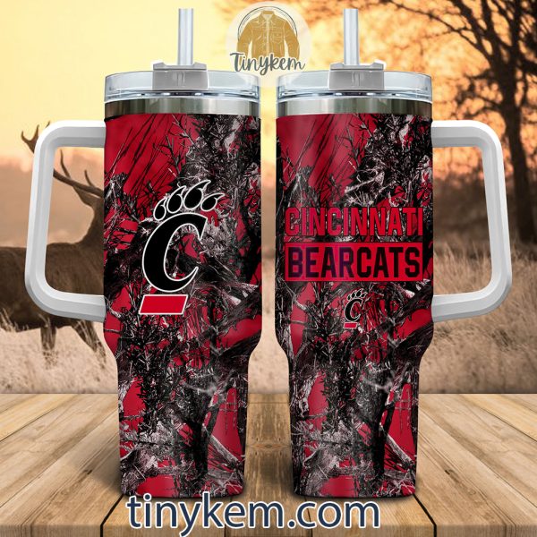 Cincinnati Bearcats Realtree Hunting 40oz Tumbler