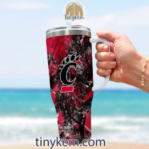 Cincinnati Bearcats Realtree Hunting 40oz Tumbler2B3 stQYC