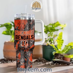 Cincinnati Bengals Realtree Hunting 40oz Tumbler2B4 6Y5Id