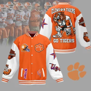 Clemson Tigers Custom Name Bomber Jacket