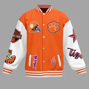 Clemson Tigers Baseball Jacket Go Tigers2B2 PSQNT