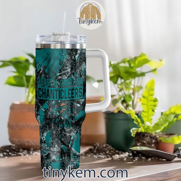 Coastal Carolina Chanticleers Realtree Hunting 40oz Tumbler