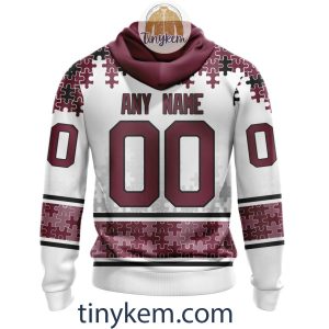 Colorado Avalanche Autism Awareness Customized Hoodie Tshirt Sweatshirt2B3 8bnNE