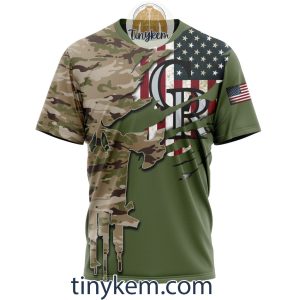 Colorado Rockies Skull Camo Customized Hoodie Tshirt Gift For Veteran Day2B6 PUo9U