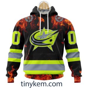 Columbus Blue Jackets Hoodie With City Connect Design