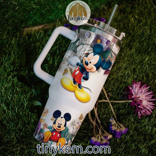 Customized Mickey Mouse 40oz Tumbler