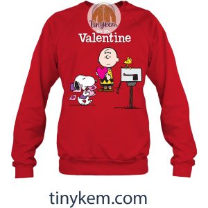 Cute Snoopy Valentine Tshirt Gift For Couple2B3 yHp08
