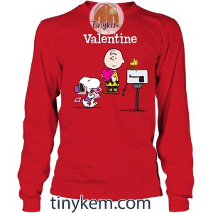 Cute Snoopy Valentine Tshirt Gift For Couple2B4 aBhuo