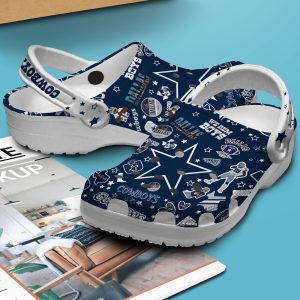 Dallas Cowboys Unisex Clogs Crocs Icons Bundle Design2B5 l0CfF