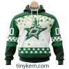 Detroit Red Wings Hoodie, Tshirt With Personalized Design For St. Patrick Day