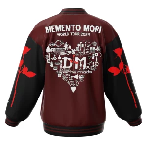 Depeche Mode Baseball Jacket Memento Mori World Tour 20242B2 Aeavh
